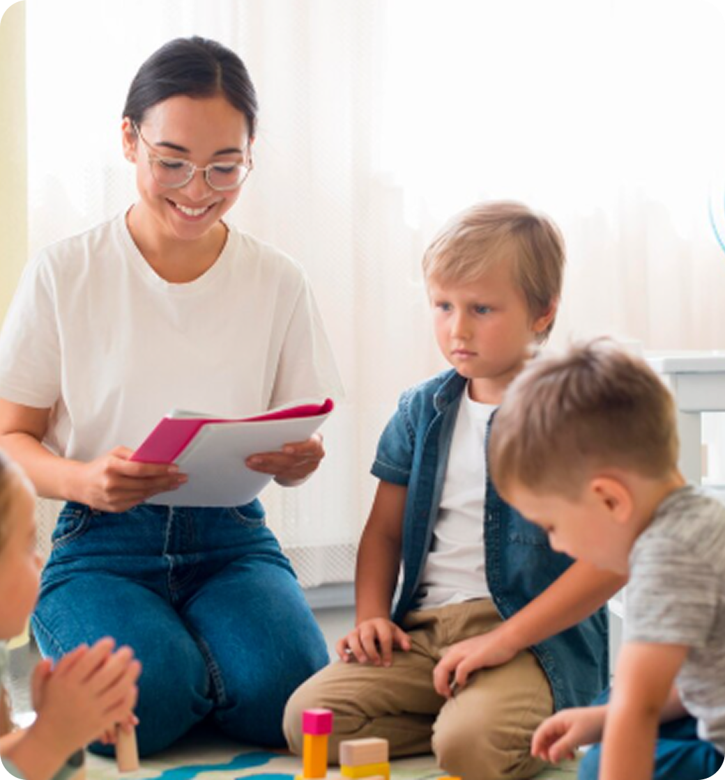 Foto anak belajar Montessori