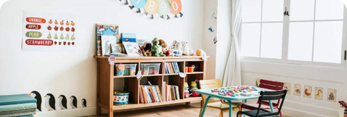Suasana kelas Montessori